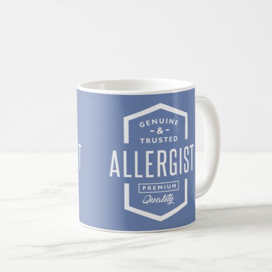Allergist Kaffeetasse (VorderseiteRechts)