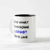 Allergist, phantastisch zweifarbige tasse (Vorderseite Links)