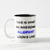 Allergist, phantastisch zweifarbige tasse (Links)