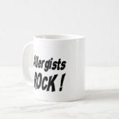 Allergists-Felsen! Tasse (Vorderseite Links)