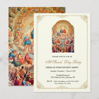 Allerheilige Feier zum Party Einladung