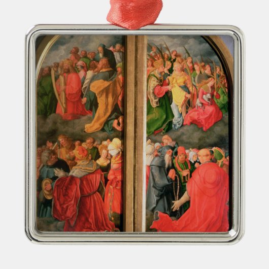 Allerheiligen-Altarpiece Silbernes Ornament (Vorne)