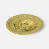 ALLERHEILIGEN-FEST-TAGESParty-FEIER Pappteller (Schrägansicht)