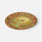 ALLERHEILIGEN-FEST-TAGESParty-FEIER Pappteller (Schrägansicht)