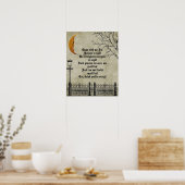 Allerheiligen-Nacht Poster (Küche)