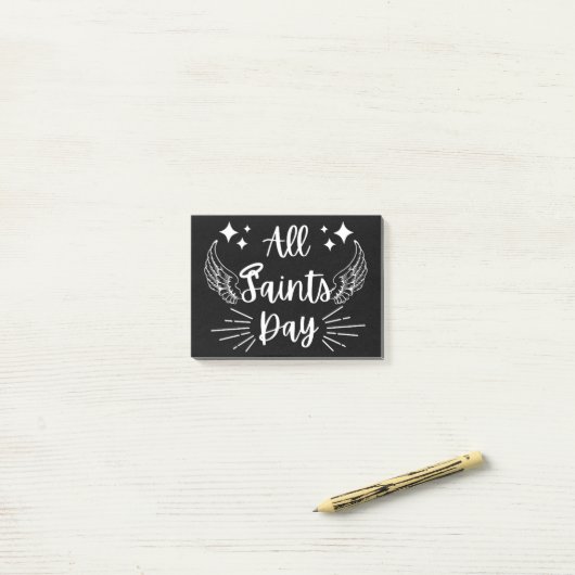 Allerheiligen Post-it Klebezettel (Auf Schreibtisch)