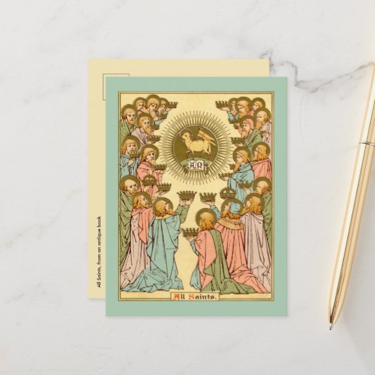 Allerheiligen (RLS 19) Postkarte (Vorderseite/Rückseite Beispiel)