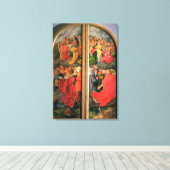 Allerheiligen-Tag-Altarpiece Leinwanddruck (Insitu (Holzboden))