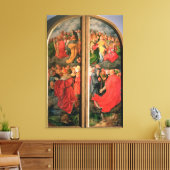 Allerheiligen-Tag-Altarpiece Leinwanddruck (Insitu (Wohnzimmer))