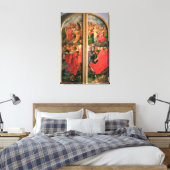 Allerheiligen-Tag-Altarpiece Leinwanddruck (Insitu (Schlafzimmer))