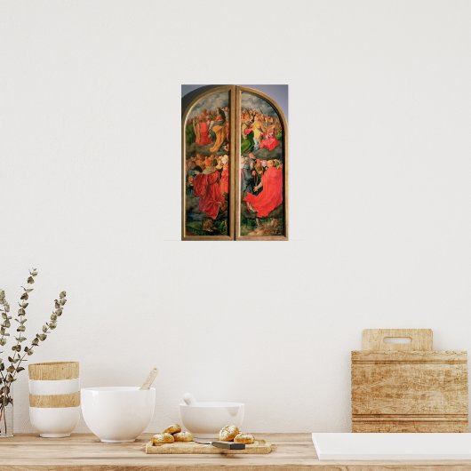 Allerheiligen-Tag-Altarpiece Poster (Küche)