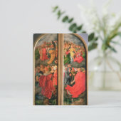 Allerheiligen-Tag-Altarpiece Postkarte (Stehend Vorderseite)