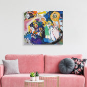 Allerheiligen Tag I | Kandinsky | Leinwanddruck (Insitu (Wohnzimmer))