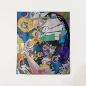 Allerheiligen Tag I | Kandinsky | Wandteppich (Vorderseite)