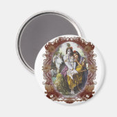 Allerheiliges Paar Magnet (Vorderseite/Rückseite)