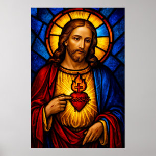 Allerheiligstes Herz Jesu Poster