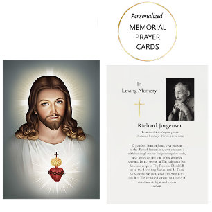 Allerheiligstes Herz Jesu Trauerkarten Platzkarte