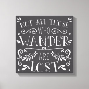 alles 12x12 nicht die, die Wand-Zitat wandern Leinwanddruck