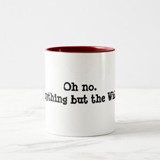 Alles aber die Tasse des Widor Organisten (Mittel)