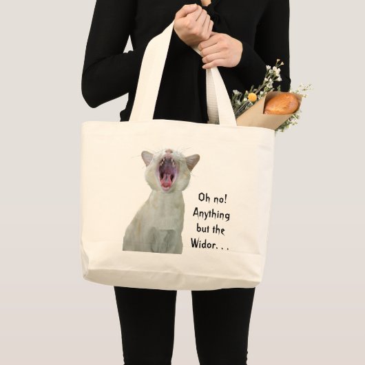 Alles aber die Widor Musiktasche Jumbo Stoffbeutel (Vorderseite (Produkt))