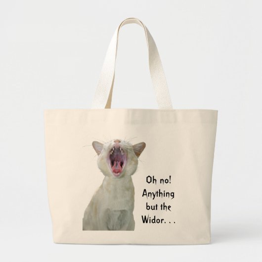 Alles aber die Widor Musiktasche Jumbo Stoffbeutel (Vorne)