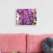 Alles Abstrakt 55,55 Leinwanddruck (Insitu (Wohnzimmer))