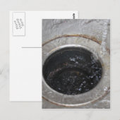 Alles abtropfen postkarte (Vorne/Hinten)