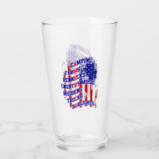 Alles Amerika Glas (Rückseite)