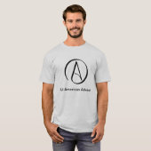 Alles amerikanische atheistische Shirt (Vorne ganz)