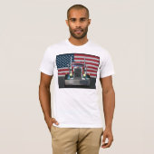 Alles amerikanische Peterbilt T-Shirt (Vorne ganz)