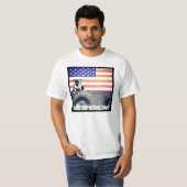 Alles amerikanische T-Stück Bostons Terrier T-Shirt (Vorne ganz)