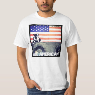 Alles amerikanische T-Stück Bostons Terrier T-Shirt