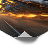 Alles an Bord! Ingenieur des bösen Clowns Poster (Ecke)