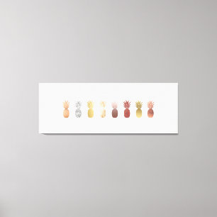 Alles Ananas Leinwanddruck