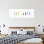 Alles Ananas Leinwanddruck (Insitu (Schlafzimmer))