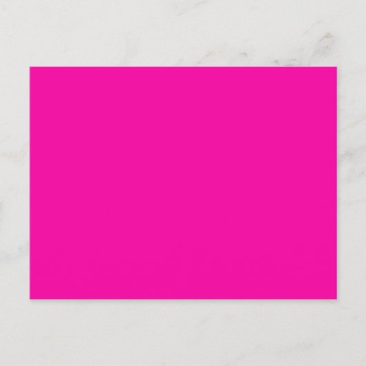 Alles andere als Farbe Rosa Postkarte (Vorderseite)