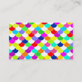 Alles andere als grau Fisch-Skalen Visitenkarte (Rückseite)