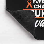 Alles änderte Leukämie-Bewusstseins-Aktion Mousepad (Ecke)