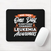 Alles änderte Leukämie-Bewusstseins-Aktion Mousepad (Mit Mouse)