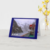 Alles auf See!, auf den norwegischen Fjorden Karte (Gelbe Blume)