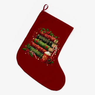 alles ausgebucht für Weihnachten Großer Weihnachtsstrumpf