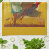 Alles außer dem Truthahn Geschirrtuch (Gefaltet)