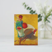 Alles außer dem Truthahn Postkarte (Stehend Vorderseite)