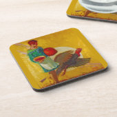 Alles außer dem Truthahn Untersetzer (Linke Seite)