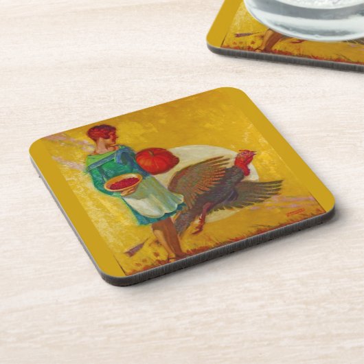 Alles außer dem Truthahn Untersetzer (Linke Seite)