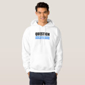 Alles befragen hoodie (Vorne ganz)