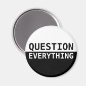 Alles befragen magnet (Vorderseite/Rückseite)