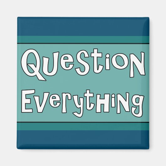 Alles befragen magnet (Vorne)