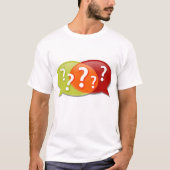 Alles befragen T-Shirt (Vorderseite)