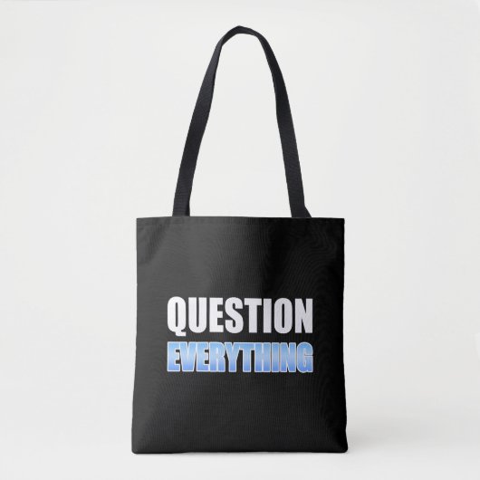 Alles befragen tasche (Vorderseite)